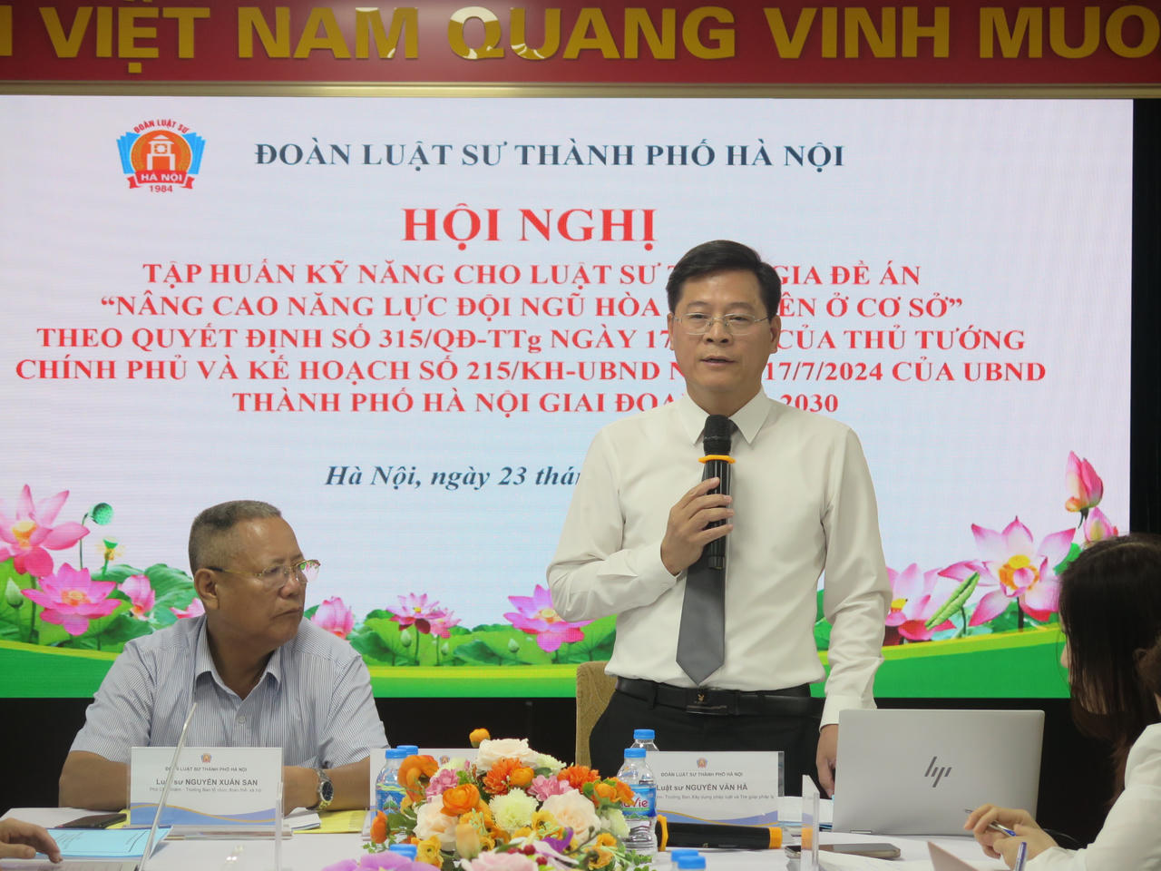 Đoàn Luật sư TP Hà Nội tập huấn kỹ năng, nâng cao năng lực đội ngũ hòa giải viên ở cơ sở