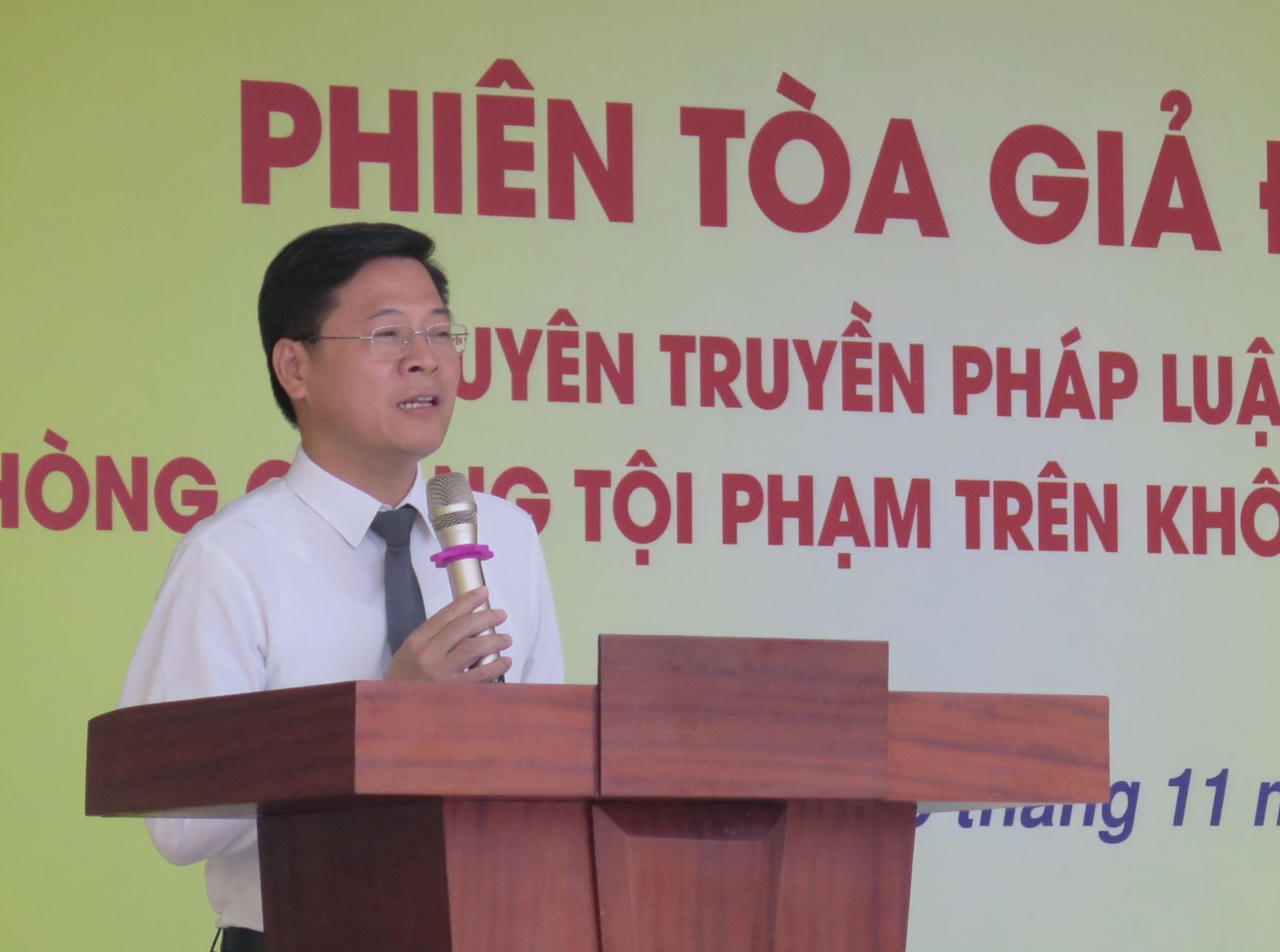 Đoàn Luật sư TP Hà Nội phối hợp với Trường THCS Đức Giang tổ chức “Phiên tòa giả định”