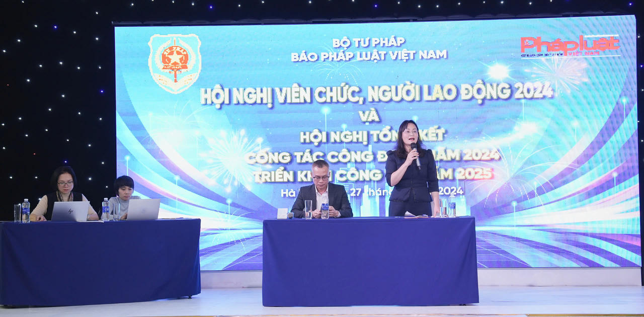 Hoạt động Công đoàn Báo Pháp luật Việt Nam đạt nhiều kết quả tích cực