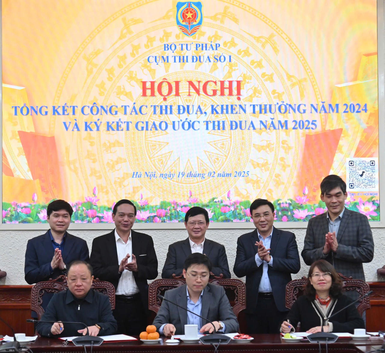 Thứ trưởng Bộ Tư pháp Mai Lương Khôi: Thi đua tạo khí thế sôi nổi, góp phần hoàn thành các nhiệm vụ chính trị được giao