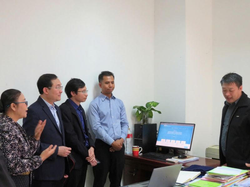 Đoàn công tác của Bộ Tư pháp Việt Nam sang làm việc tại Bộ Tư pháp Lào