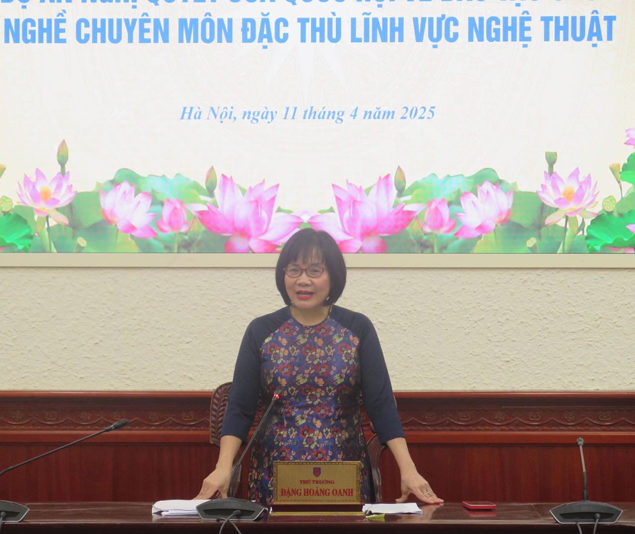 Thẩm định Hồ sơ dự án Nghị quyết của Quốc hội về đào tạo các ngành, nghề chuyên môn đặc thù lĩnh vực nghệ thuật