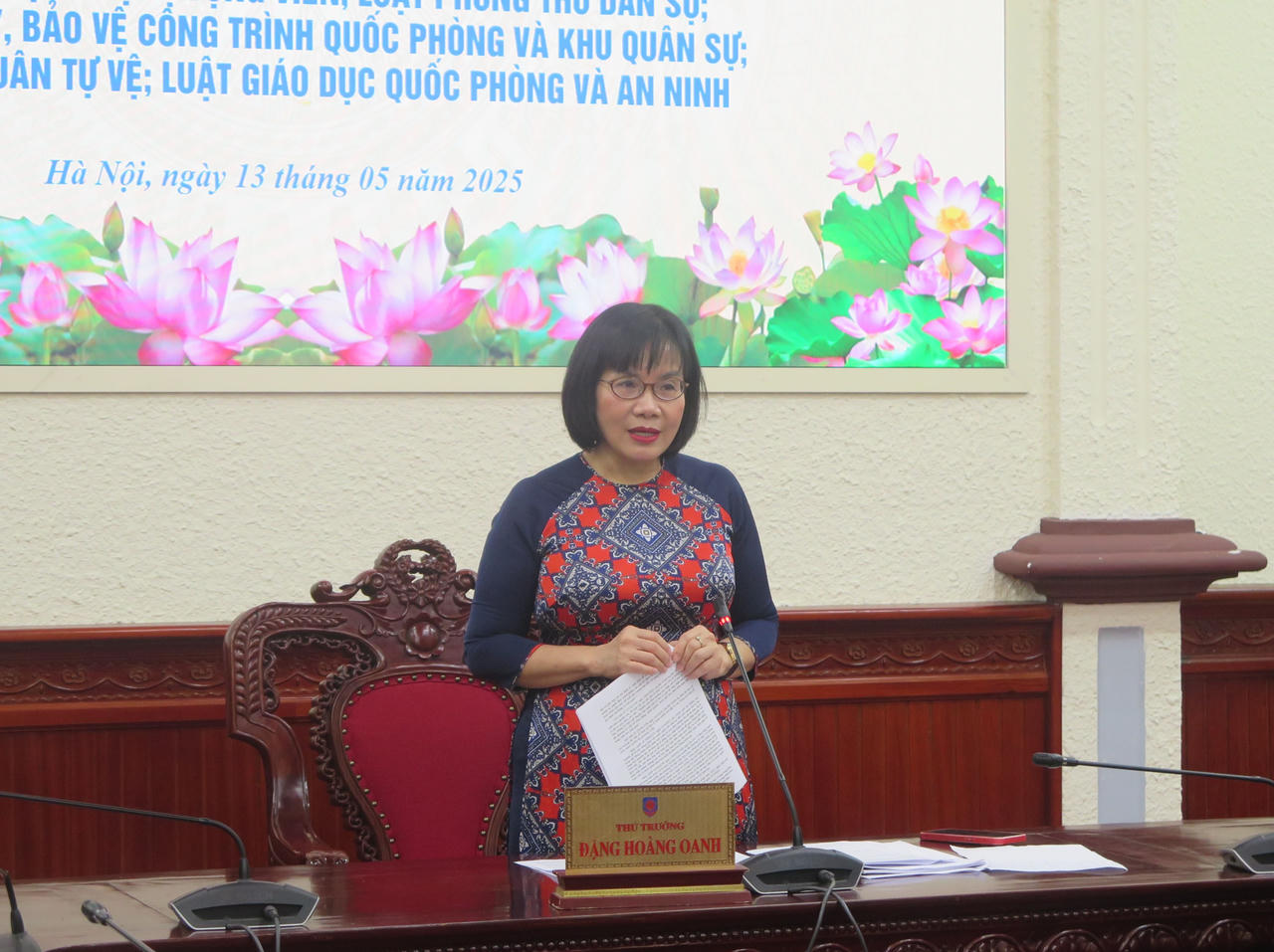 Bộ Tư pháp thẩm định Dự án luật sửa đổi, bổ sung 11 luật trong lĩnh vực quân sự, quốc phòng