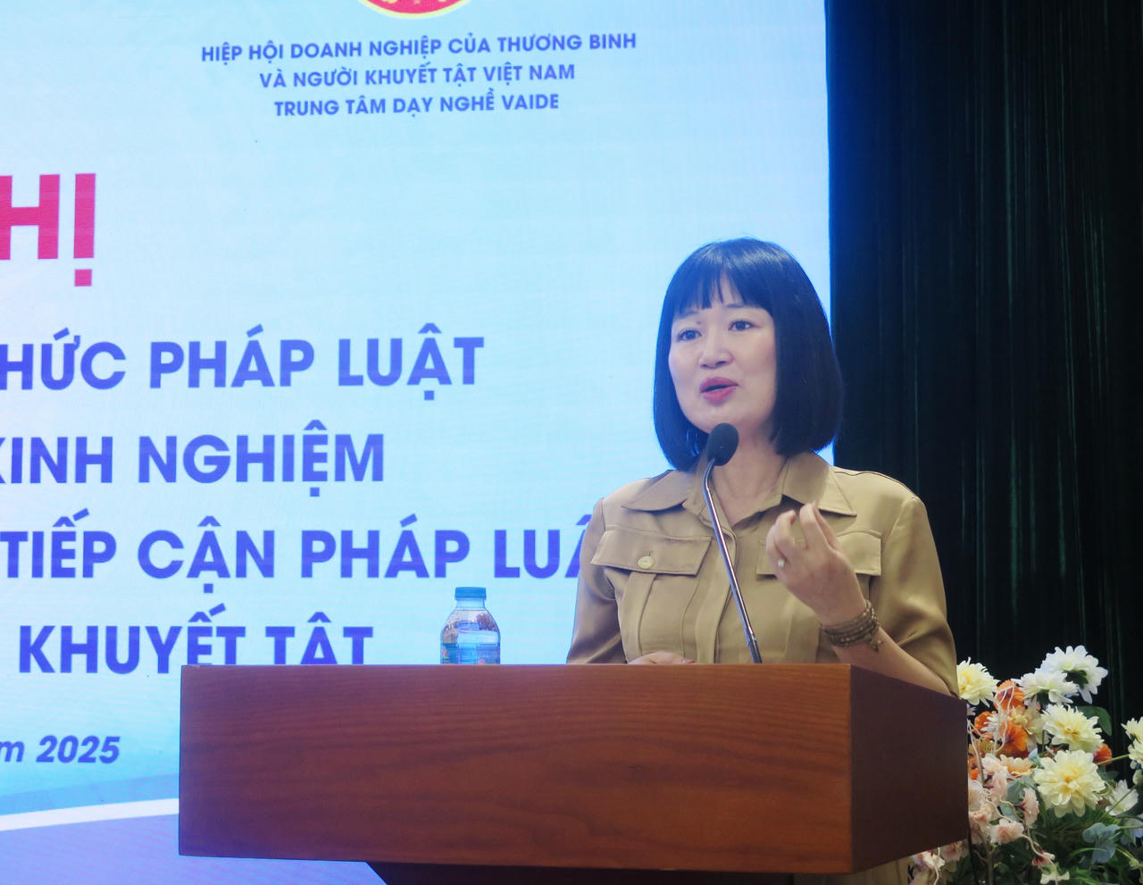 Tăng cường năng lực tiếp cận pháp luật cho người lao động khuyết tật