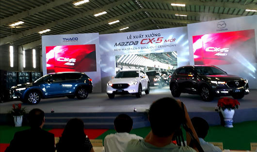 THACO xuất xưởng Mazda CX-5 với giá cạnh tranh