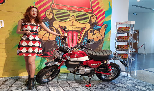 2 mẫu xe huyền thoại Monkey và Super Cub C125 của Honda Việt Nam có giá gần 85 triệu đồng