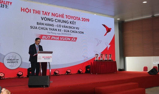 Toyota Việt Nam tổ chức vòng chung kết Hội thi tay nghề Toyota 2019 tại Hải Phòng