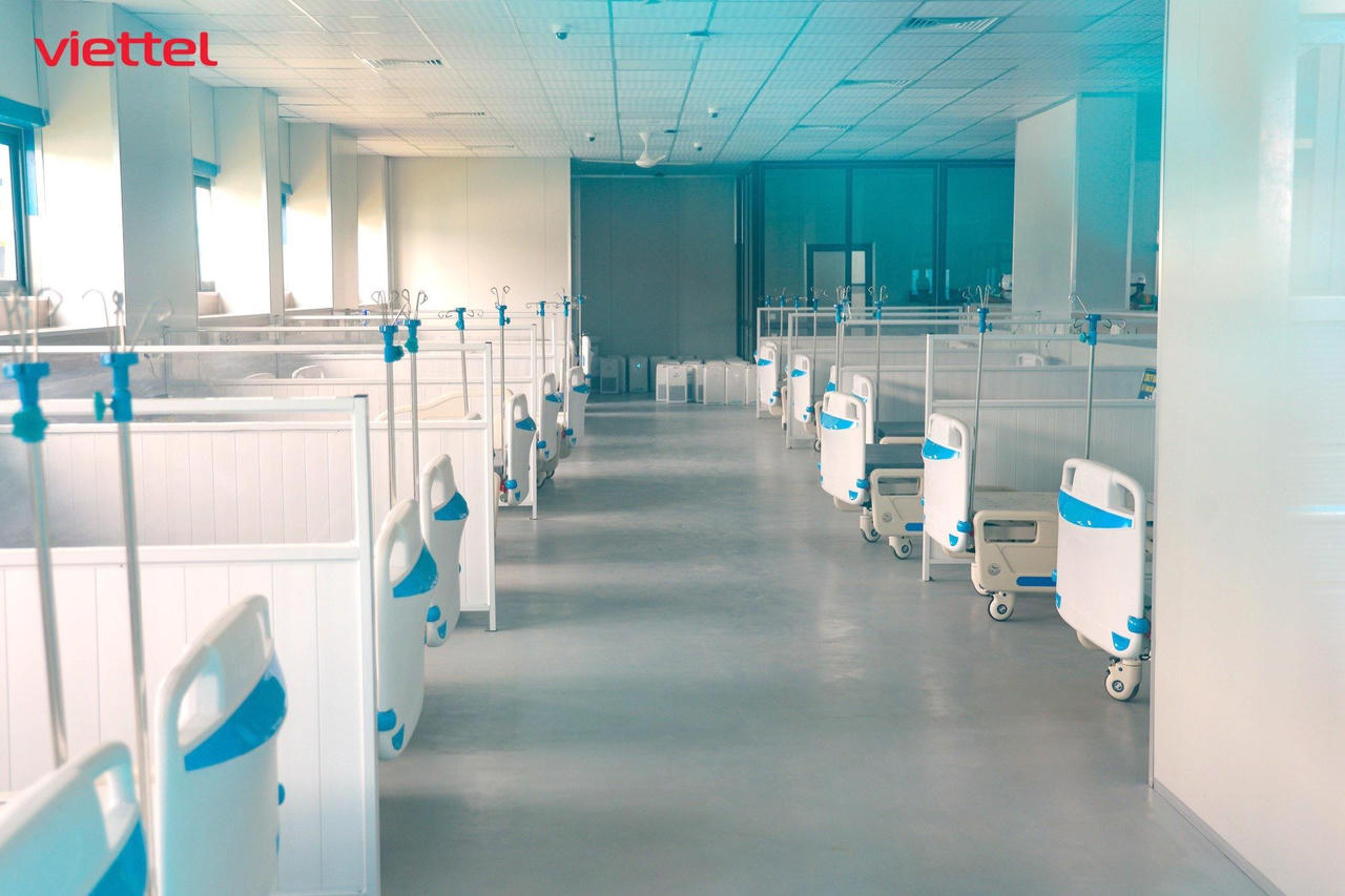 Viettel 'thần tốc' thiết kế hạ tầng CNTT cho bệnh viện dã chiến hiện đại nhất Hà Nội