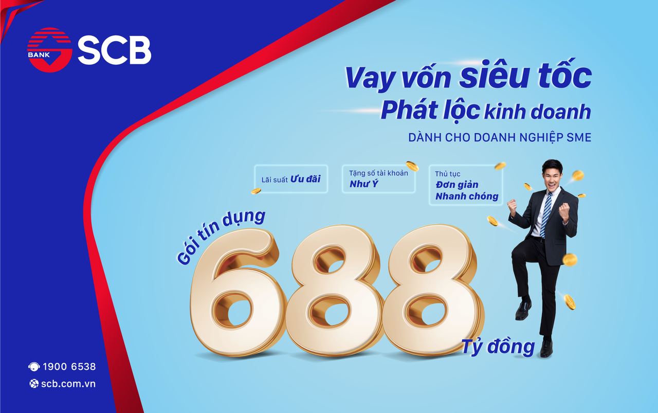 SCB triển khai gói cho vay siêu tốc dành cho doanh nghiệp SME