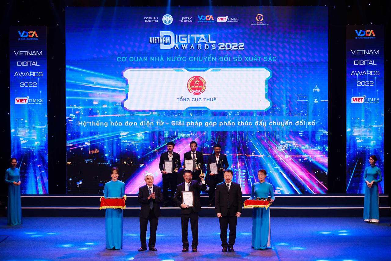 Trao Giải thưởng Chuyển đổi số Việt Nam năm 2022