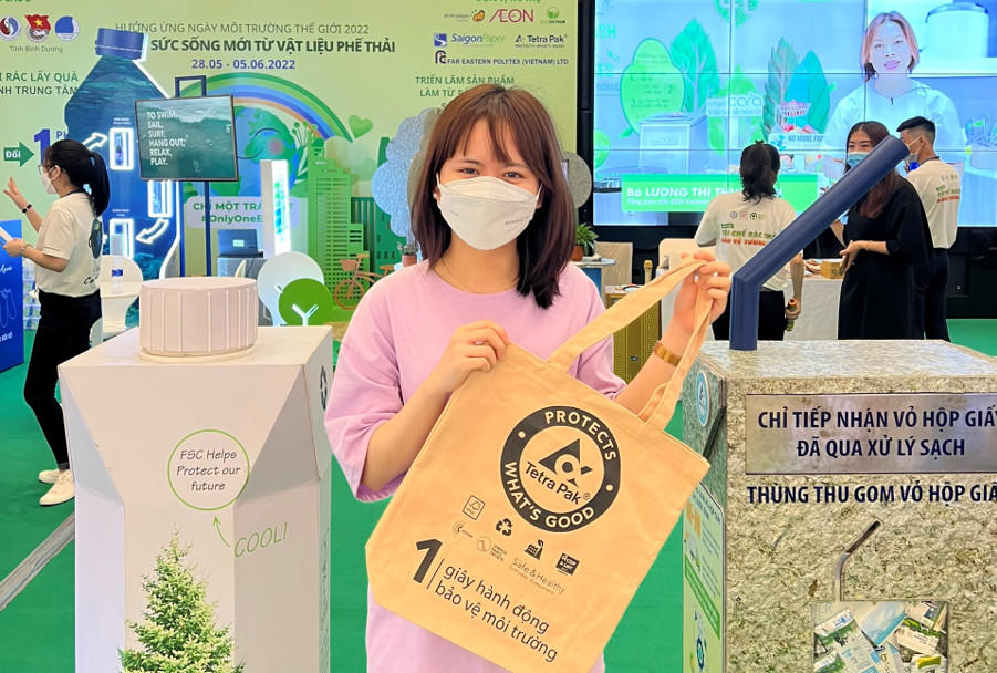 Tetra Pak và VECA hợp tác mở rộng thu hom vỏ hộp giấy đã qua sử dụng tại 18 quận, huyện TP Hồ Chí Minh