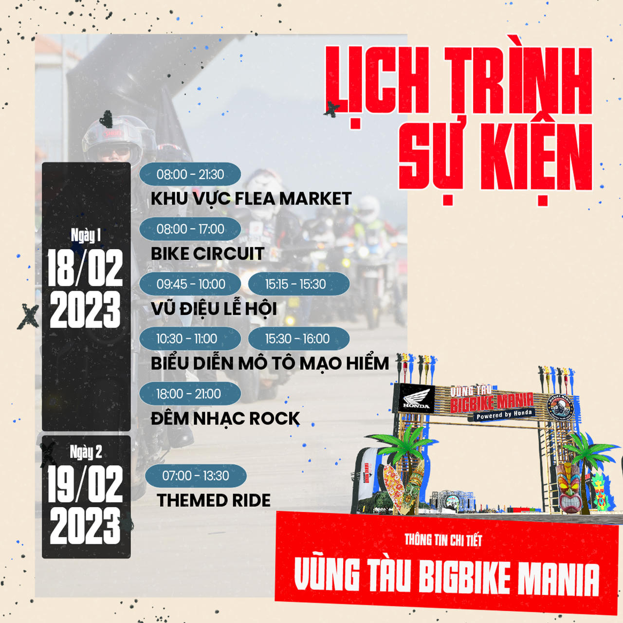 Vũng Tàu BigBike Mania - Đại hội mô tô chuyên nghiệp quy mô lớn lần đầu tiên tổ chức tại Việt Nam