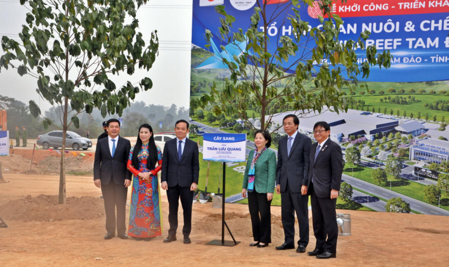 Doanh nghiệp Việt Nam - Nhật Bản bắt tay xây dựng thương hiệu bò Tam Đảo