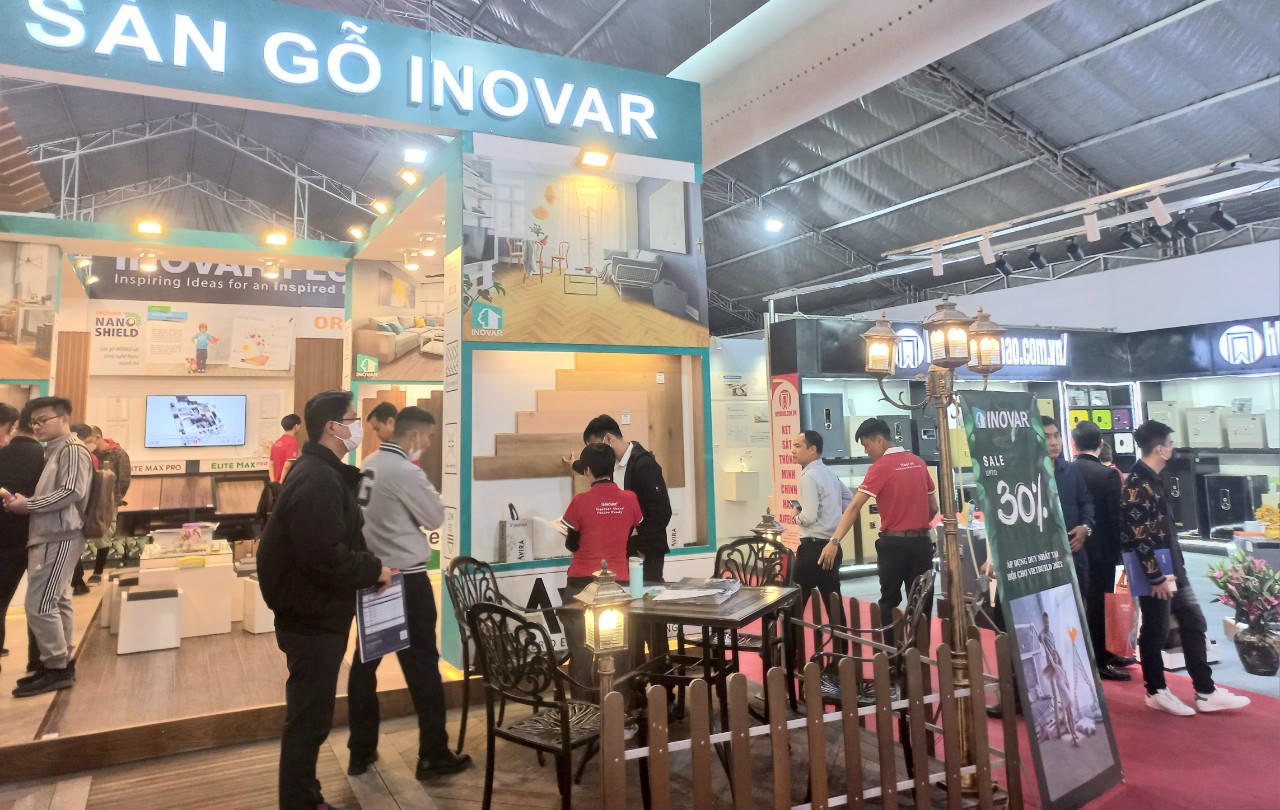 Gần 1.500 gian hàng tham gia triển lãm Quốc tế Vietbuild Hà Nội 2023