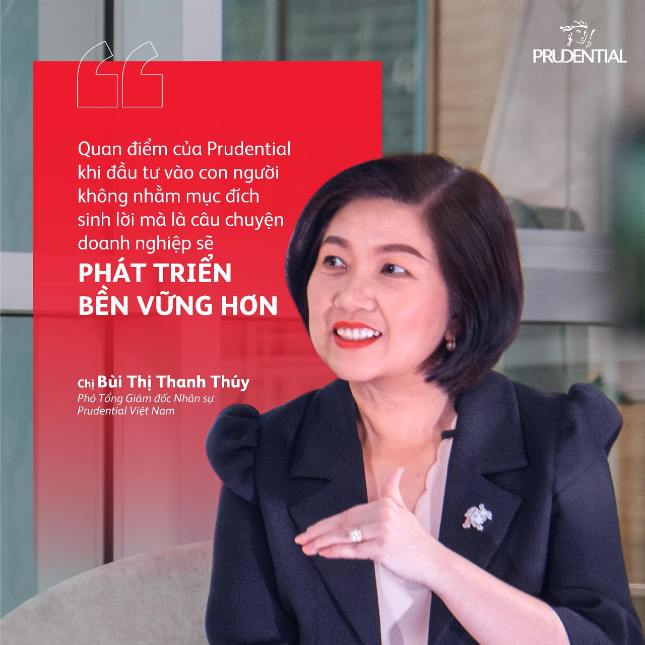Prudential Việt Nam: Đầu tư vào con người để phát triển bền vững