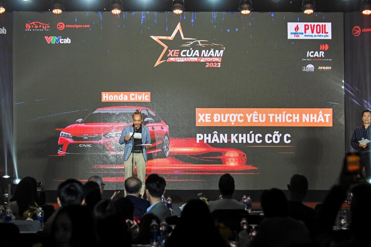 Ba mẫu xe của Honda được vinh danh tại chương trình 'Xe của năm 2023'