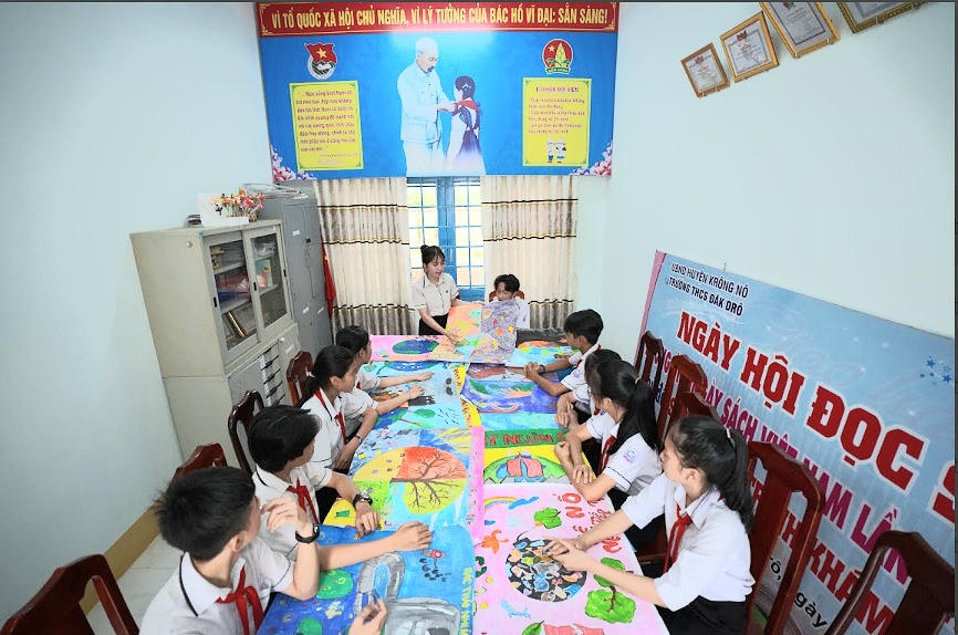 Lan tỏa “Ngôi nhà xanh” tại các trường trung học cơ sở miền núi Tây Nguyên