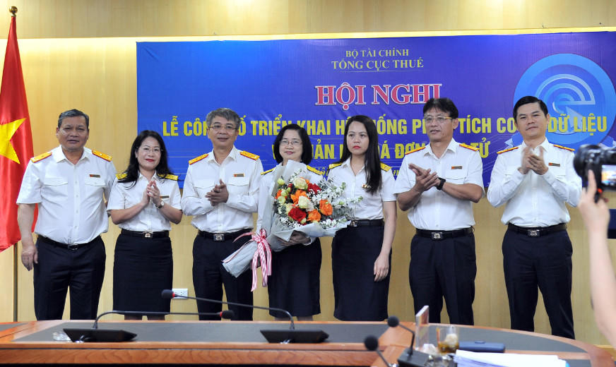 Chính thức triển khai 'Hệ thống phân tích cơ sở dữ liệu và quản lý hóa đơn điện tử'