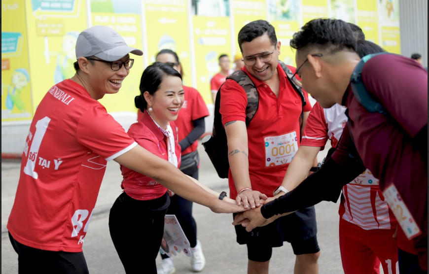 Generali triển khai chiến dịch 'Sức khỏe trao Mình - Trường mới trao Em'