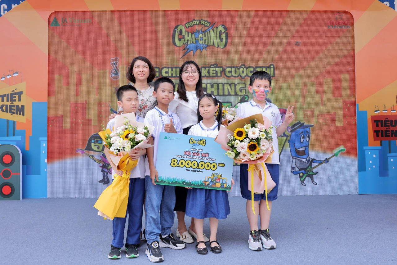 Gần 80.000 trẻ em được giáo dục tài chính với Cha-Ching