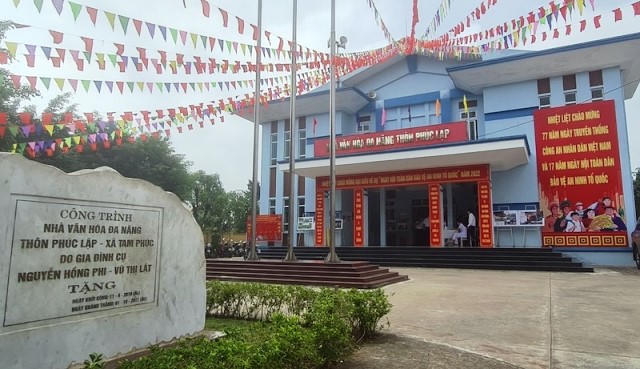 Vĩnh Phúc: Triển khai Làng văn hóa kiểu mẫu để nối dài những làng quê đáng sống…