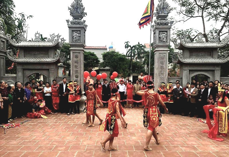 Người dân thụ hưởng thành quả xây dựng nông thôn mới ở Vĩnh Phúc