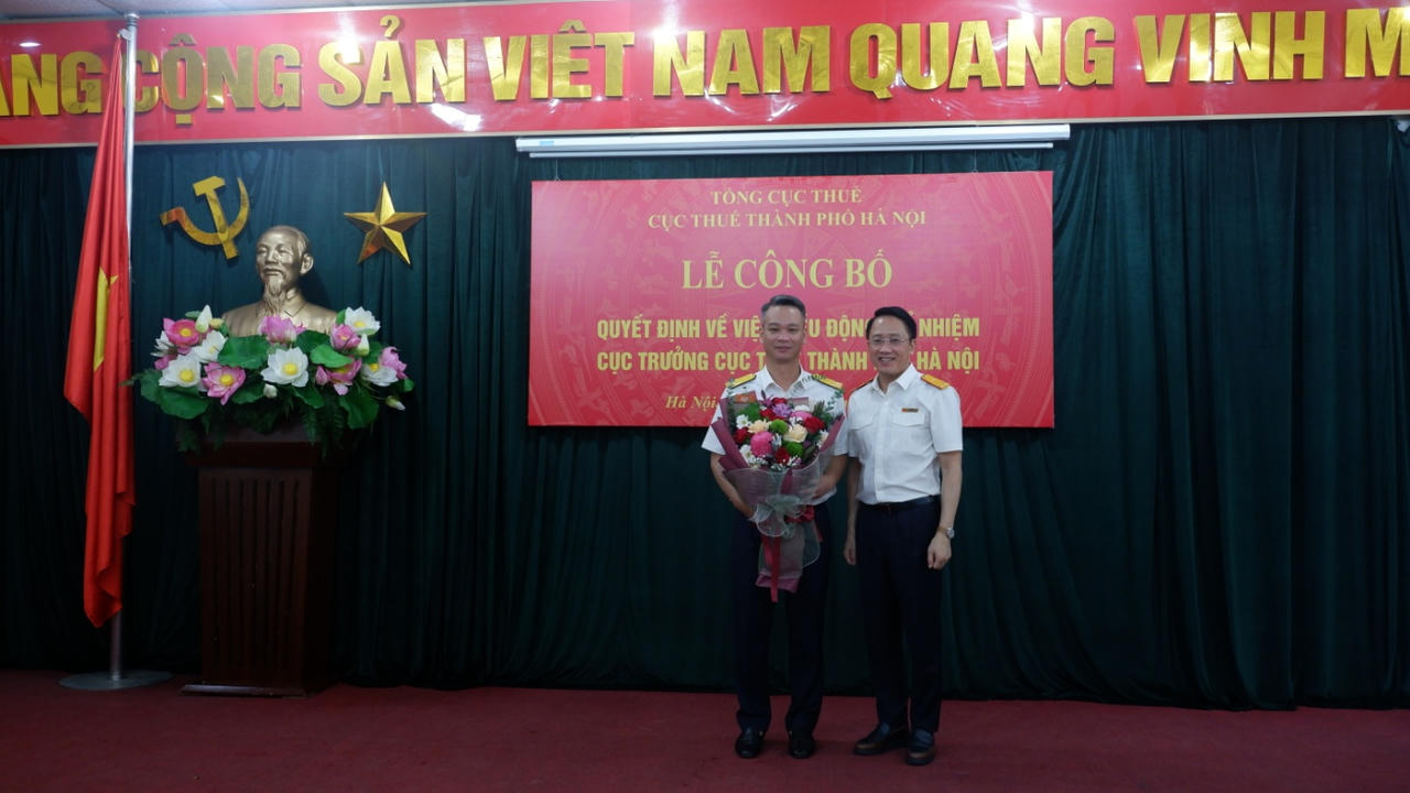 Cục Thuế TP Hà Nội có tân Cục trưởng