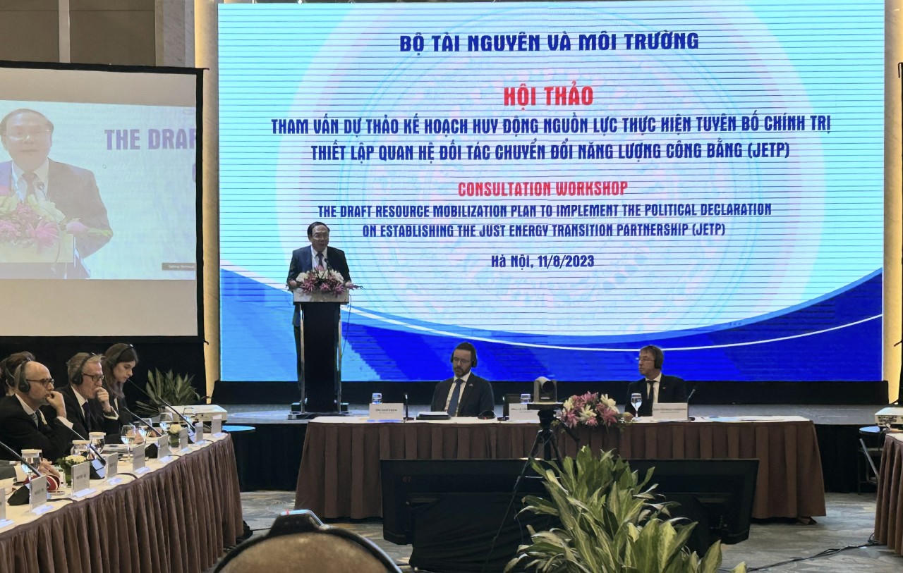 Việt Nam nỗ lực triển khai tuyên bố chuyển dịch năng lượng công bằng JETP