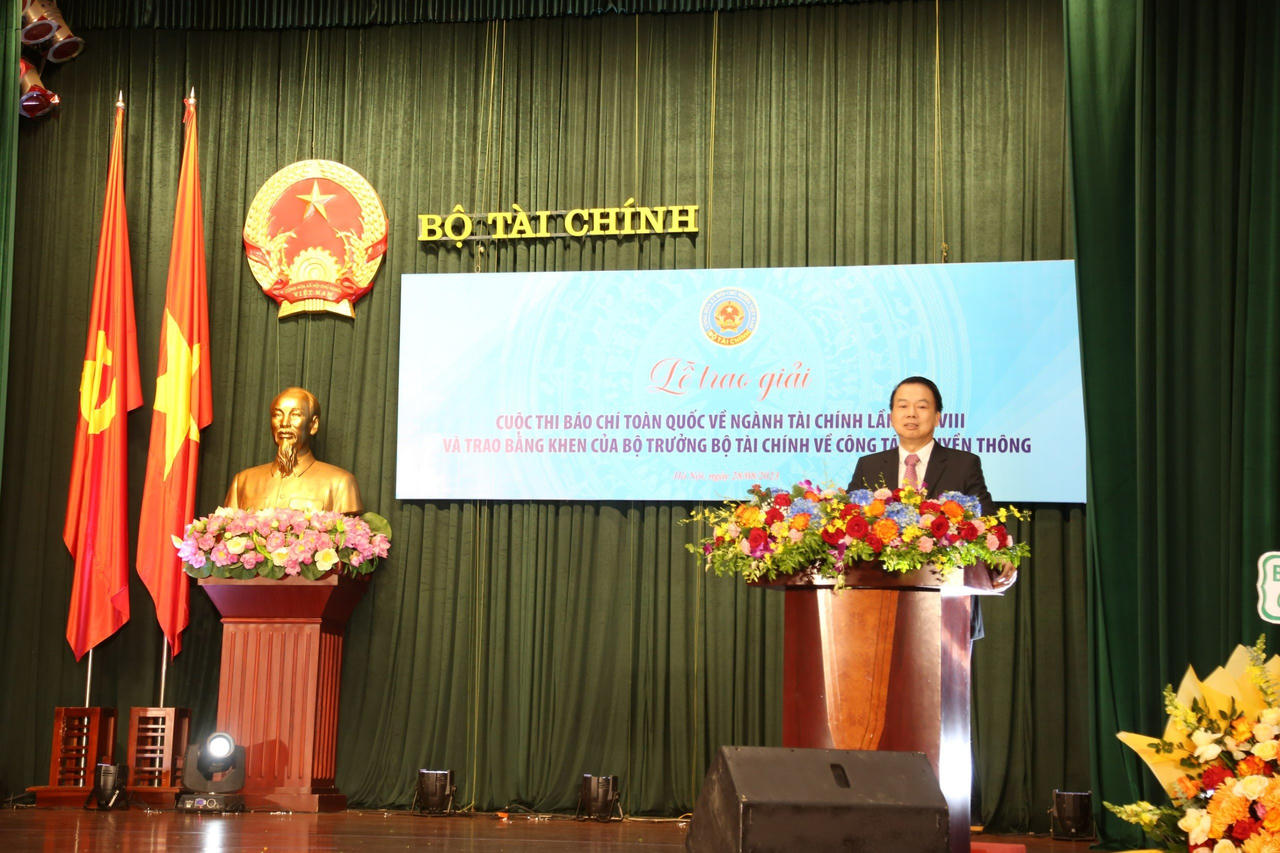 Trao Giải báo chí toàn quốc về ngành Tài chính lần thứ VIII