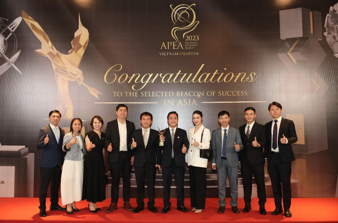Công ty cho thuê tài chính của BIDV được vinh danh là 'Doanh nghiệp tăng trưởng nhanh' tại APEA 2023