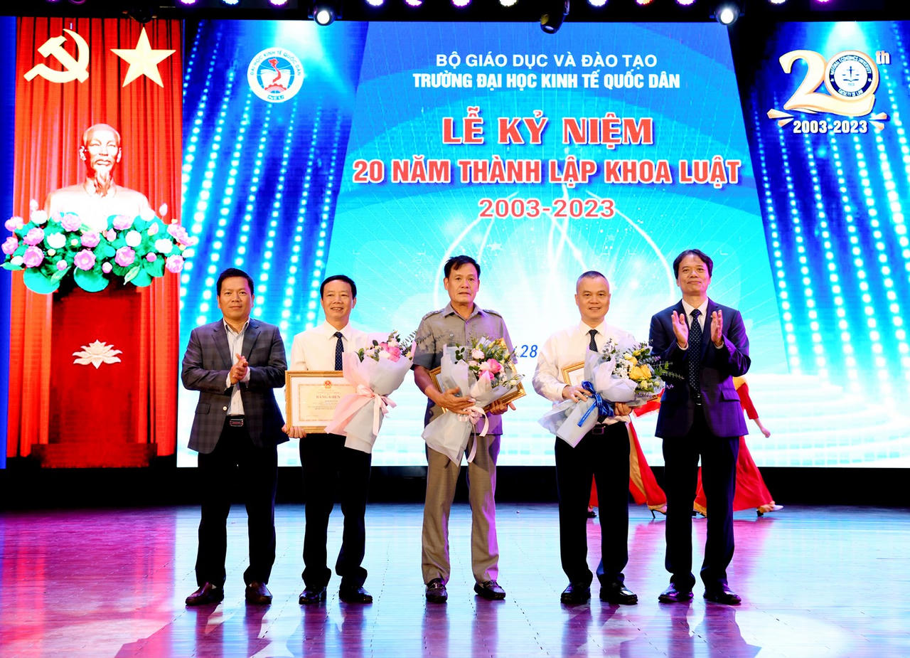 Khoa Luật, Trường Đại học Kinh tế Quốc dân kỷ niệm 20 năm ngày thành lập