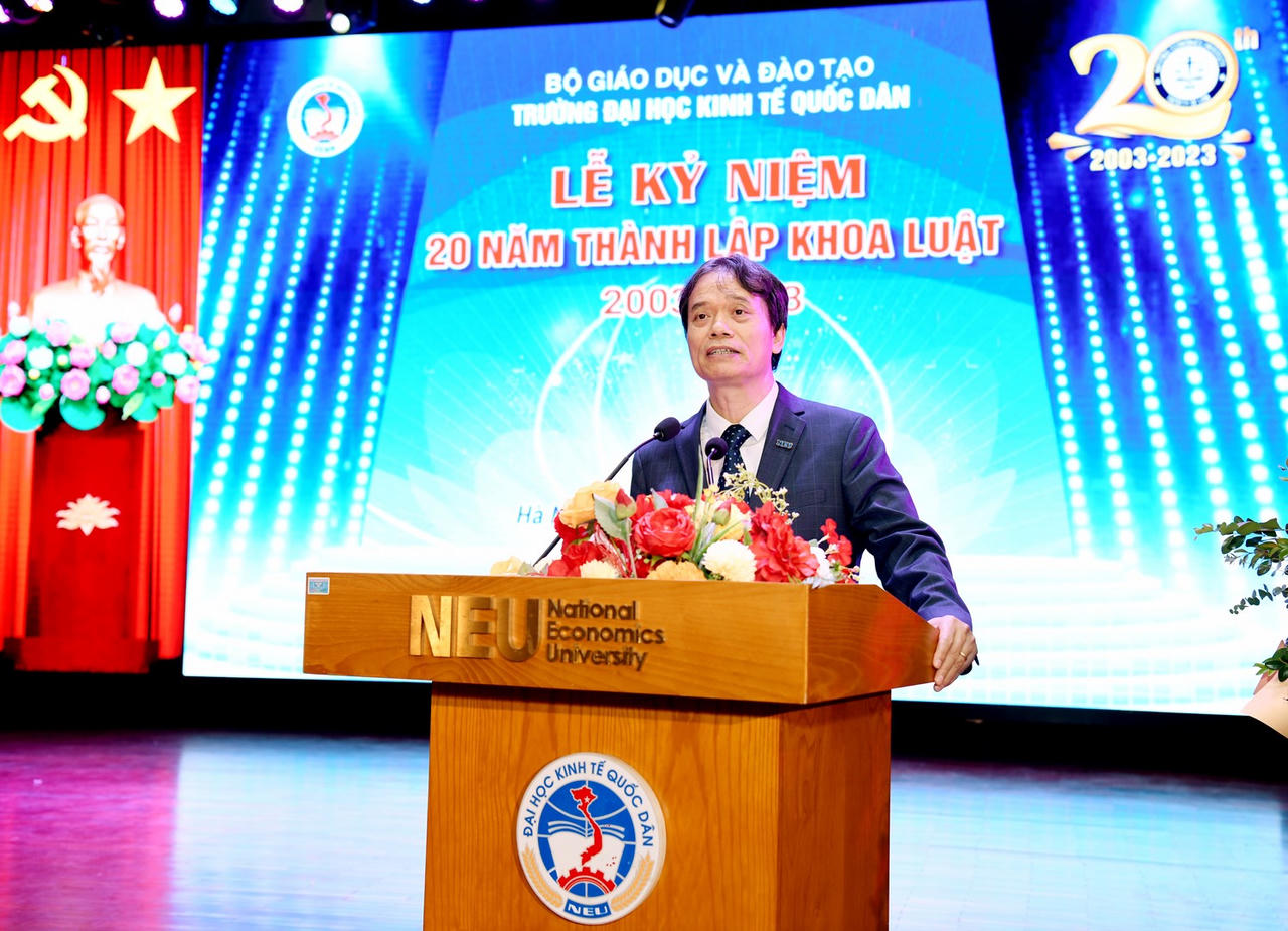 Khoa Luật, Trường Đại học Kinh tế Quốc dân kỷ niệm 20 năm ngày thành lập