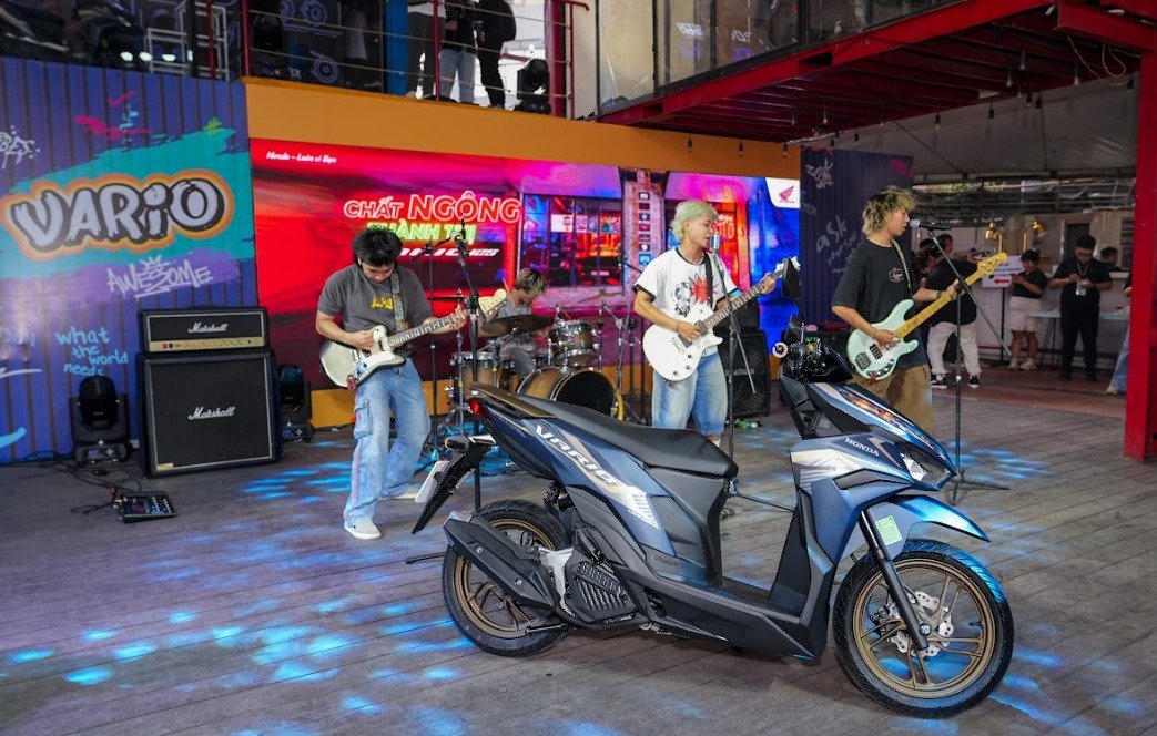 Vario 125 hoàn toàn mới dành cho giới trẻ có giá gần 42 triệu đồng