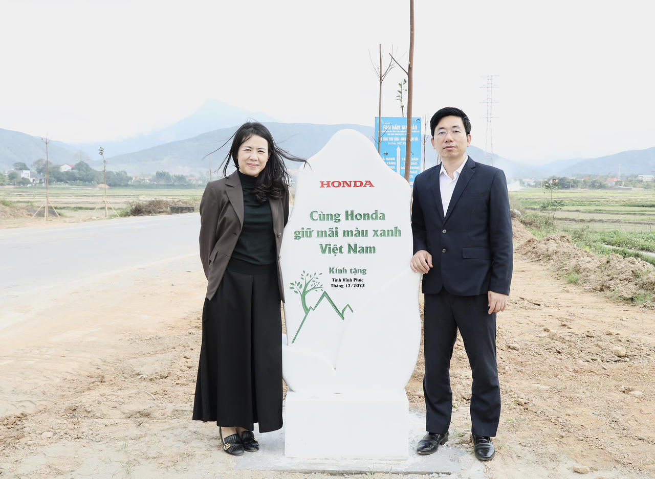 Honda Việt Nam tổ chức 'Cùng Honda giữ mãi màu xanh Việt Nam'