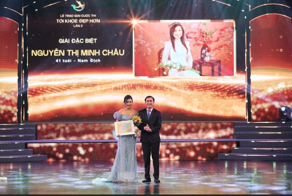 Trao giải cuộc thi 'Tôi khỏe đẹp hơn'