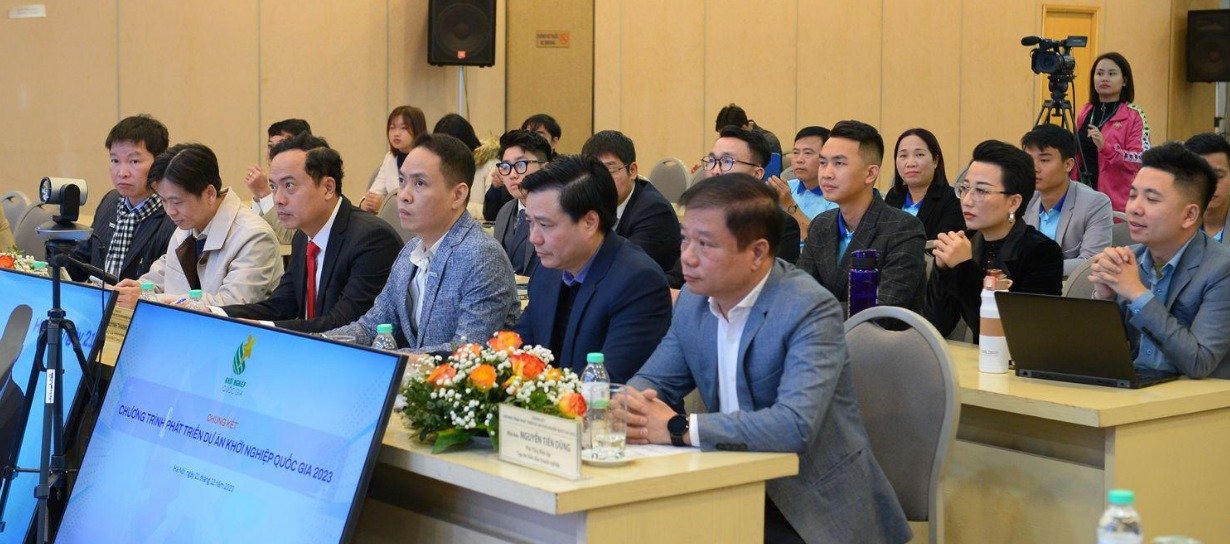 Chung kết Chương trình Phát triển dự án Khởi nghiệp Quốc gia 2023