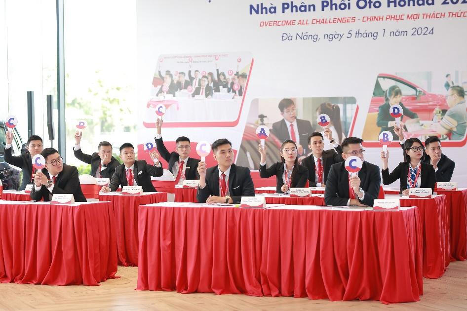 Honda Việt Nam công bố kết quả Hội thi Nhân viên bán hàng xuất sắc năm 2023