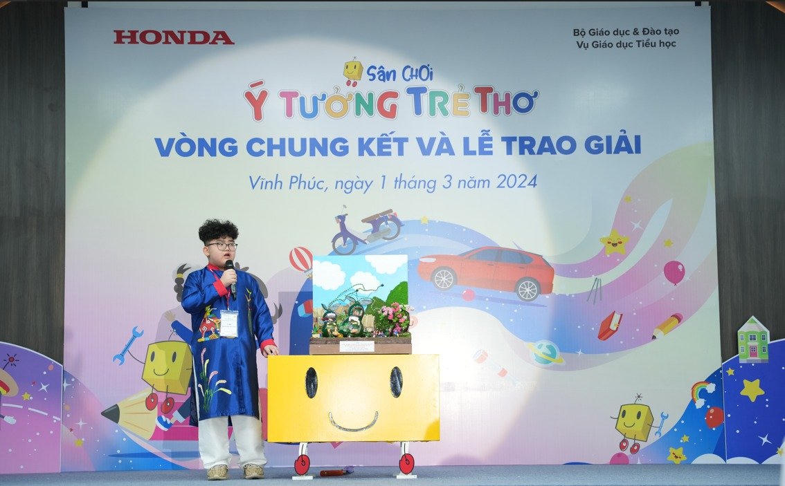 Vinh danh 30 ý tưởng xuất sắc nhất tại Vòng chung kết và Lễ trao giải Sân chơi Ý tưởng trẻ thơ lần thứ 14