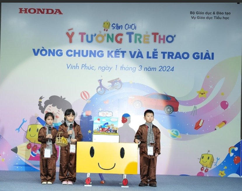 Vinh danh 30 ý tưởng xuất sắc nhất tại Vòng chung kết và Lễ trao giải Sân chơi Ý tưởng trẻ thơ lần thứ 14