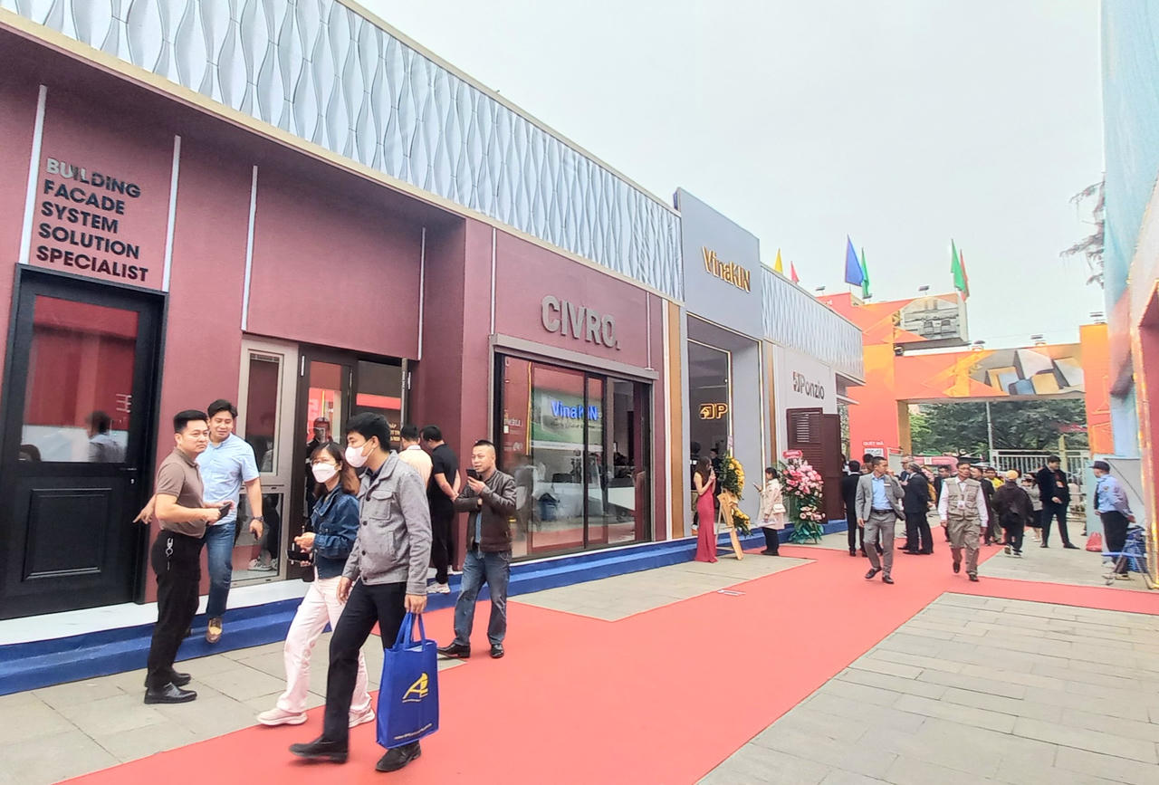 Khai mạc Triển lãm quốc tế Vietbuild Hà Nội 2024 lần thứ 1