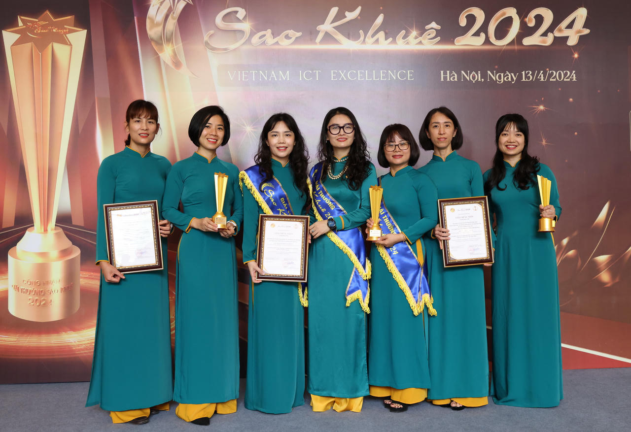 7 sản phẩm, giải pháp của BIDV đạt giải Sao Khuê 2024