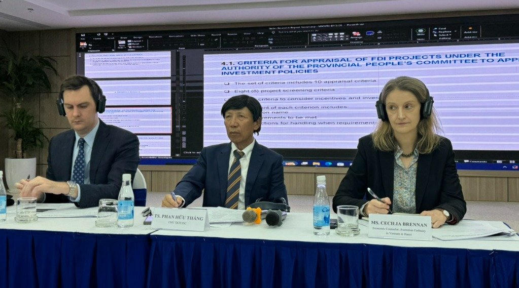 Công bố kết quả xây dựng Bộ tiêu chí về thẩm định và giám sát dự án FDI thuộc thẩm quyền địa phương