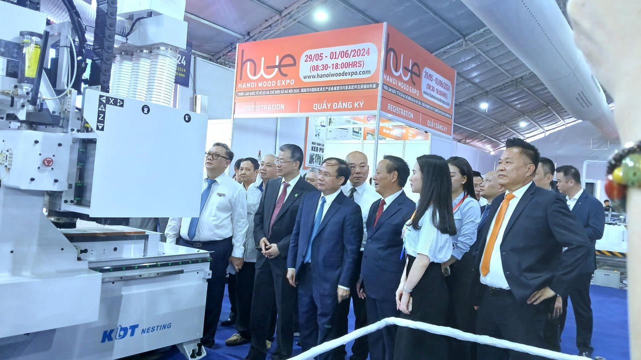 Khai mạc Triển lãm Quốc tế VIETBUILD INDUSTRY 2024