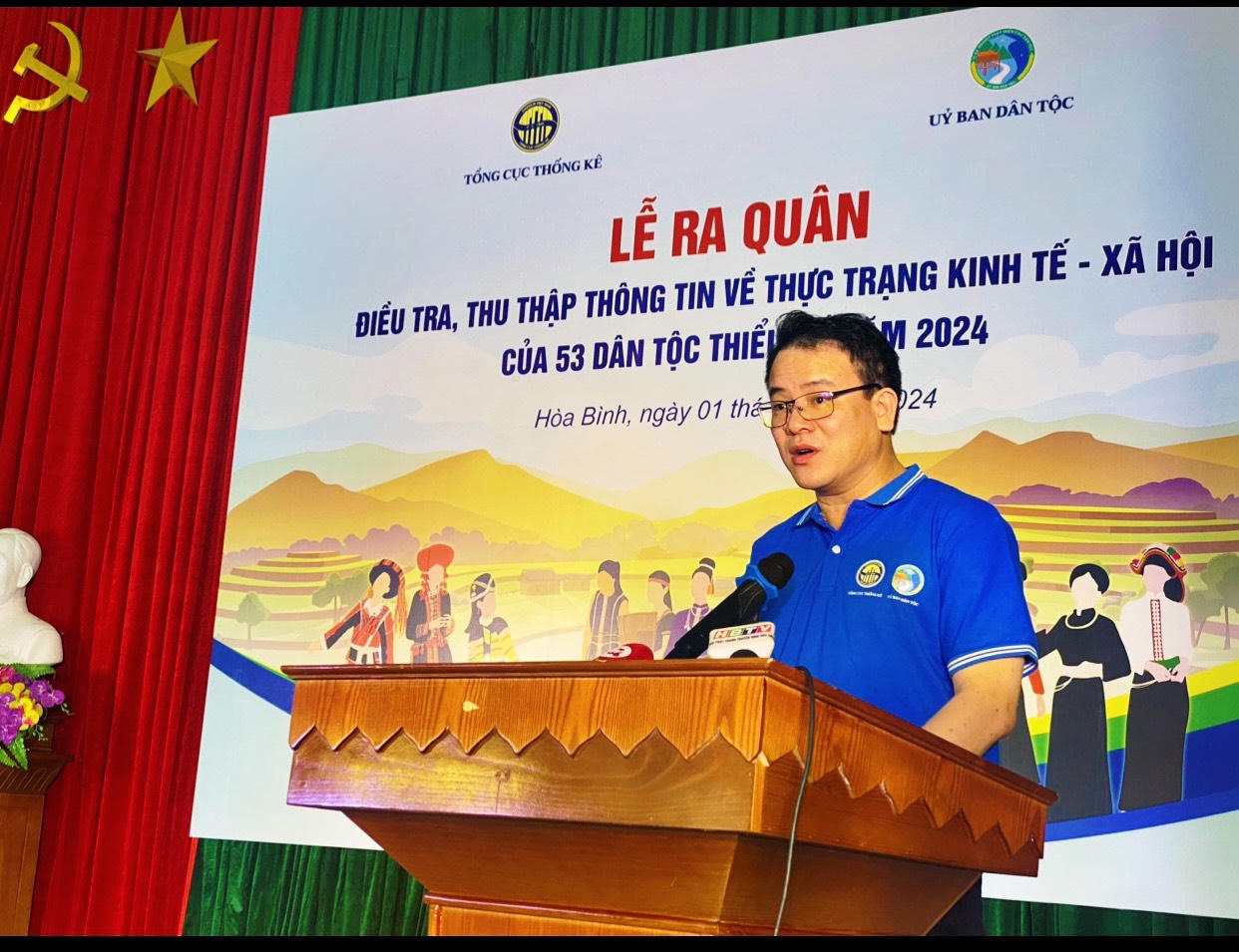 Ra quân điều tra, thu thập thông tin về thực trạng kinh tế - xã hội của 53 dân tộc thiểu số năm 2024