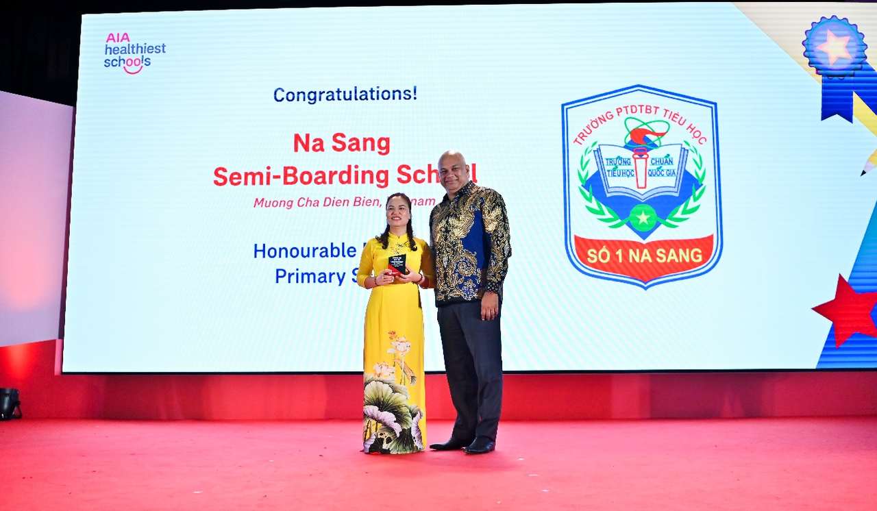 Việt Nam giành 2/3 giải khu vực tại Cuộc thi Trường học lành mạnh nhất AIA