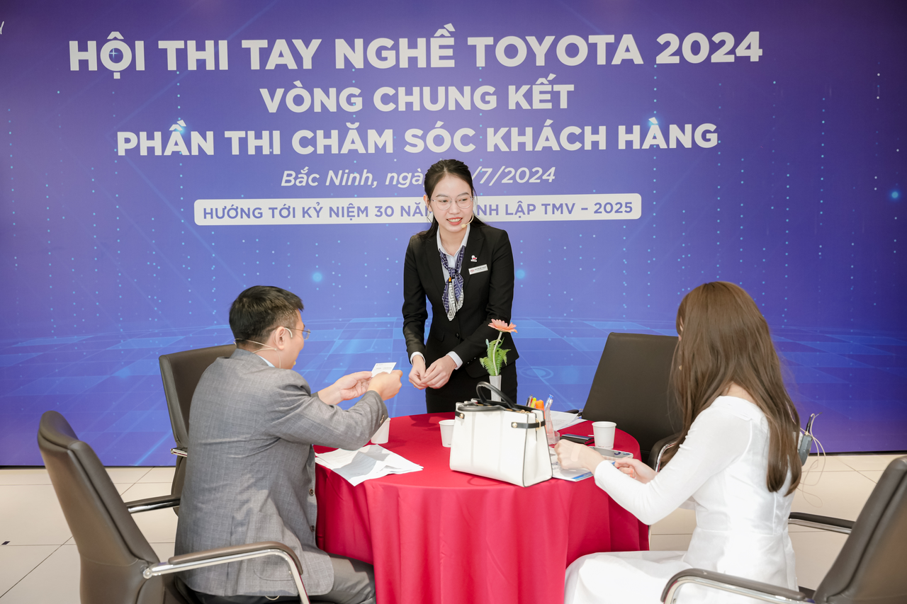 Toyota Việt Nam tổ chức thành công Hội thi tay nghề toàn quốc Toyota 2024