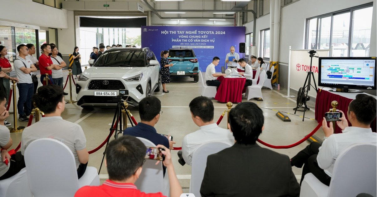 Toyota Việt Nam tổ chức thành công Hội thi tay nghề toàn quốc Toyota 2024