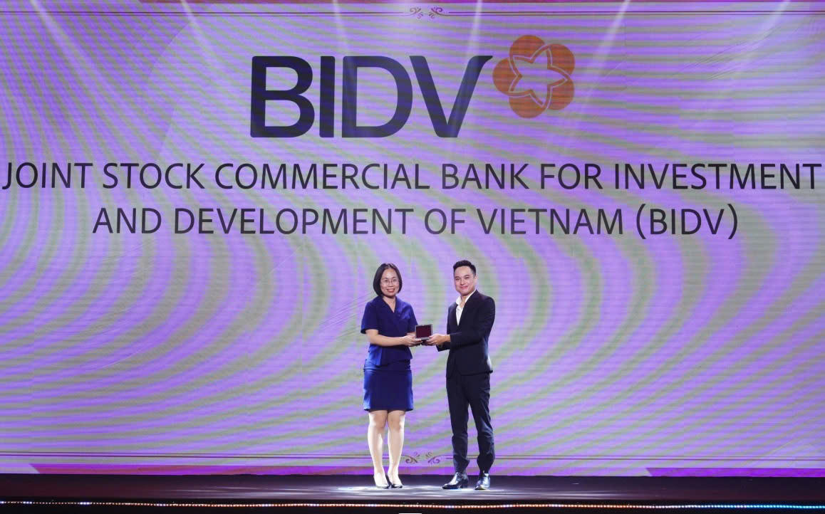 BIDV được vinh danh 'Nơi làm việc tốt nhất châu Á'