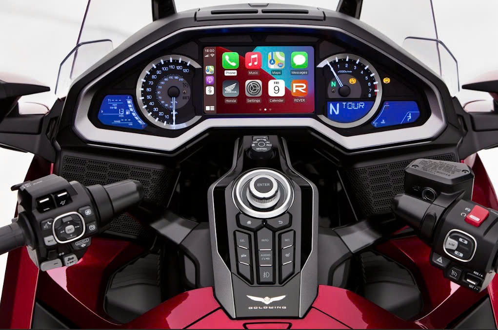 Honda Gold Wing 2024 ra mắt phiên bản màu mới