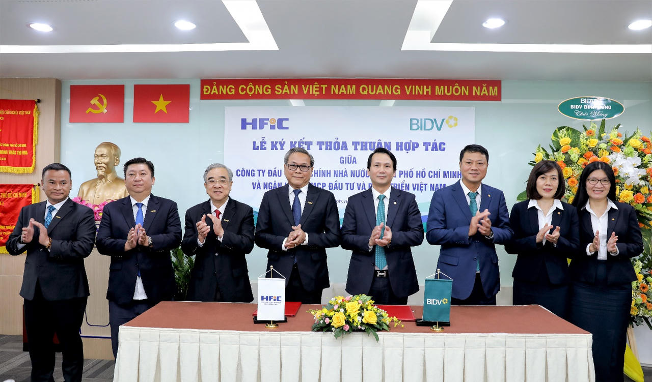 BIDVvà HFIC hợp tác thúc đẩy phát triển kinh tế - xã hội TP. Hồ Chí Minh